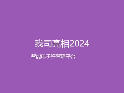 我司亮相2024中国国际衡器展览会