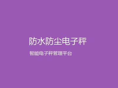 防水防尘电子秤 - W4