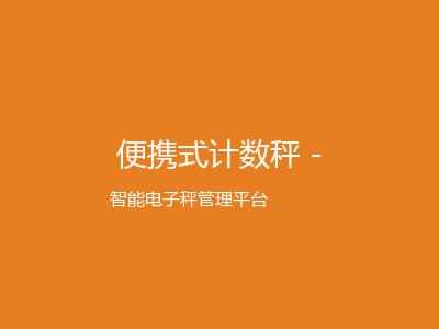 便携式计数秤 - J5