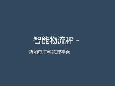 智能物流秤 - L6